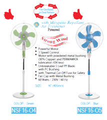 (Oval fans) NSF16-O4 and NSF16-O5